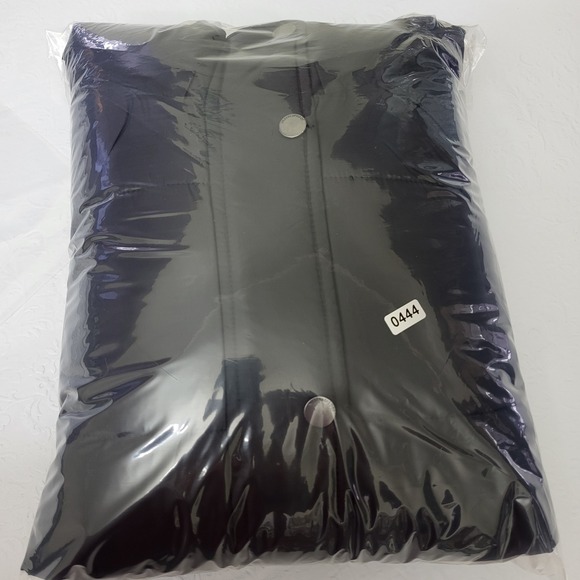 WEATHERPROOF Quilted Puffer Vest Long Black Longline Sleeveless Jacket XL - Picture 12 of 12